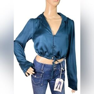 RVCA Juniors Layla Long Sleeve Top